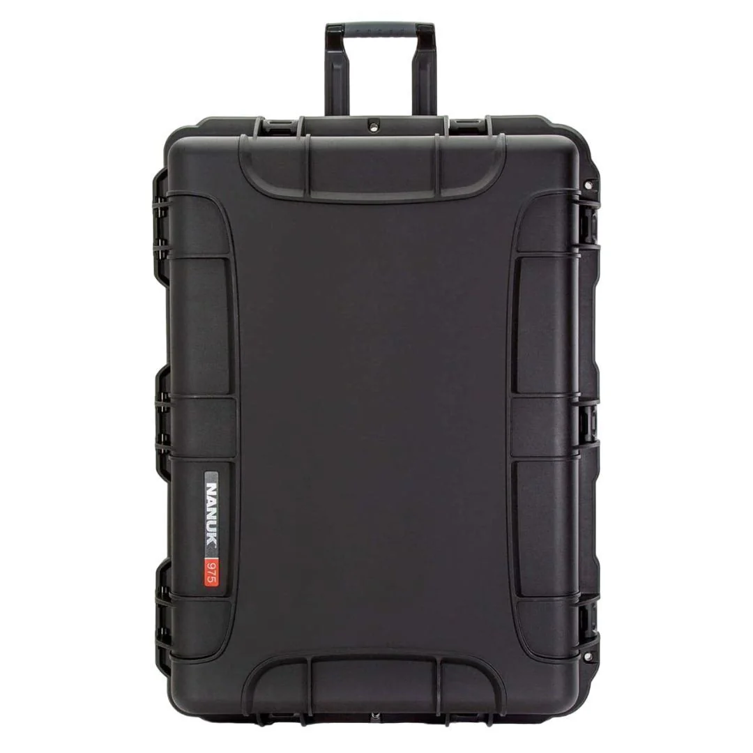 NANUK 975 Wheeled Hard Case with 185.78L Storage, NK-7 Resin Body, and Power Claw Latching (Black) - Image 2