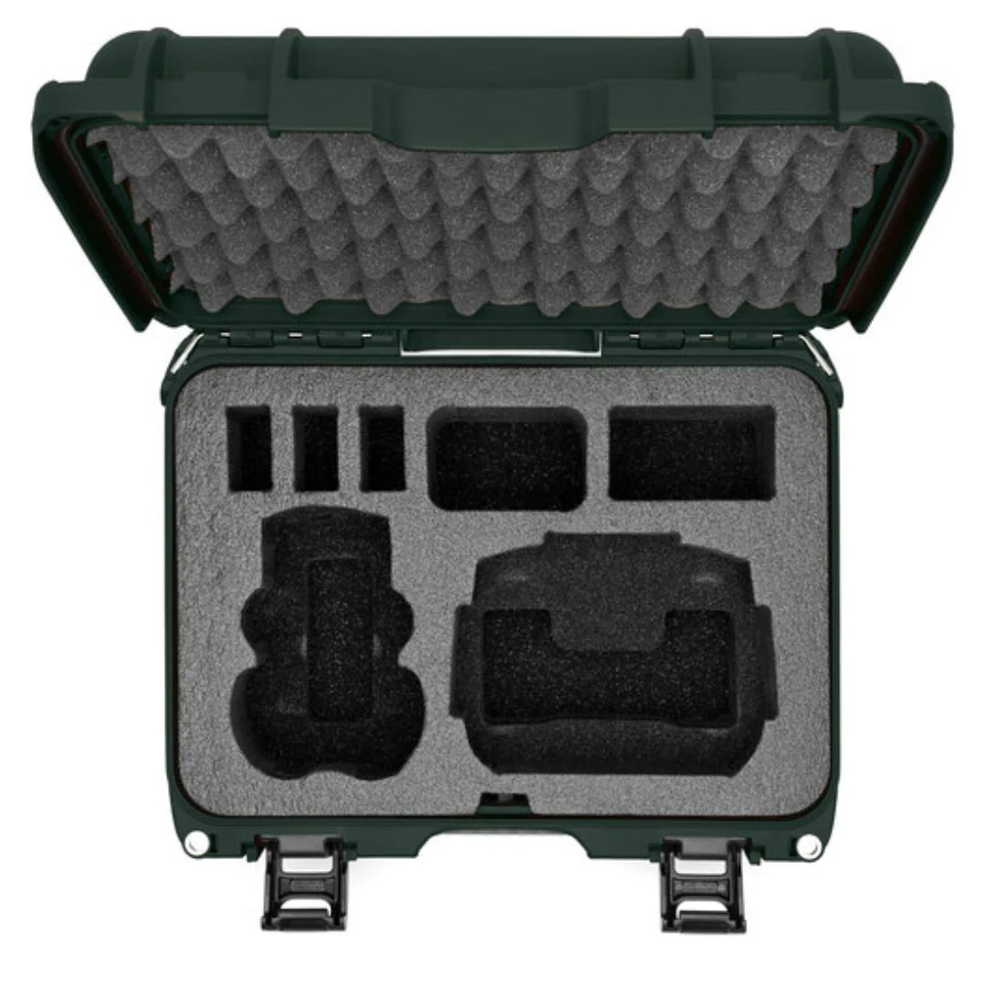 Nanuk 915 Waterproof Hard-Shell Case for DJI Mini 3 and Mini 4 Pro Fly More Combo (Olive) - Image 2
