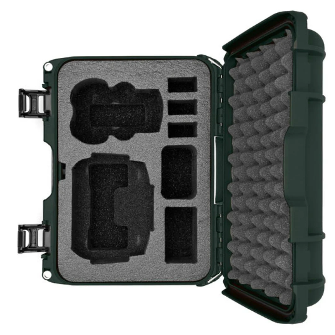 Nanuk 915 Waterproof Hard-Shell Case for DJI Mini 3 and Mini 4 Pro Fly More Combo (Olive) - Image 3