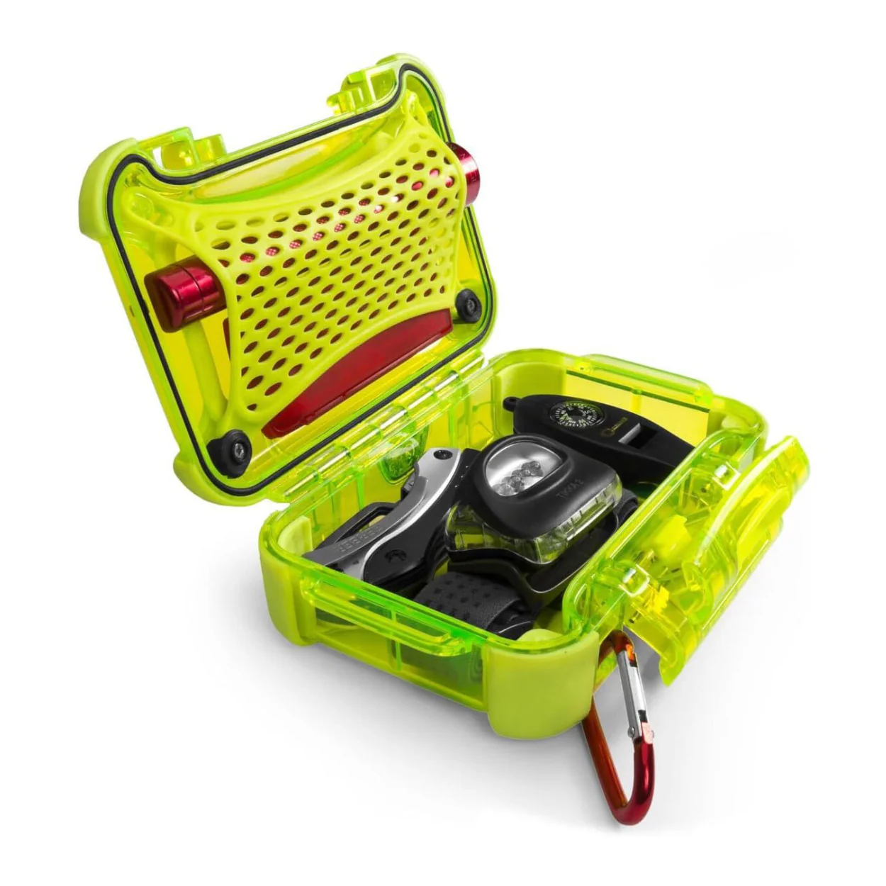 NANUK 320 Nano Series Medium Waterproof Polycarbonate Hard Case (Lime) - Image 2