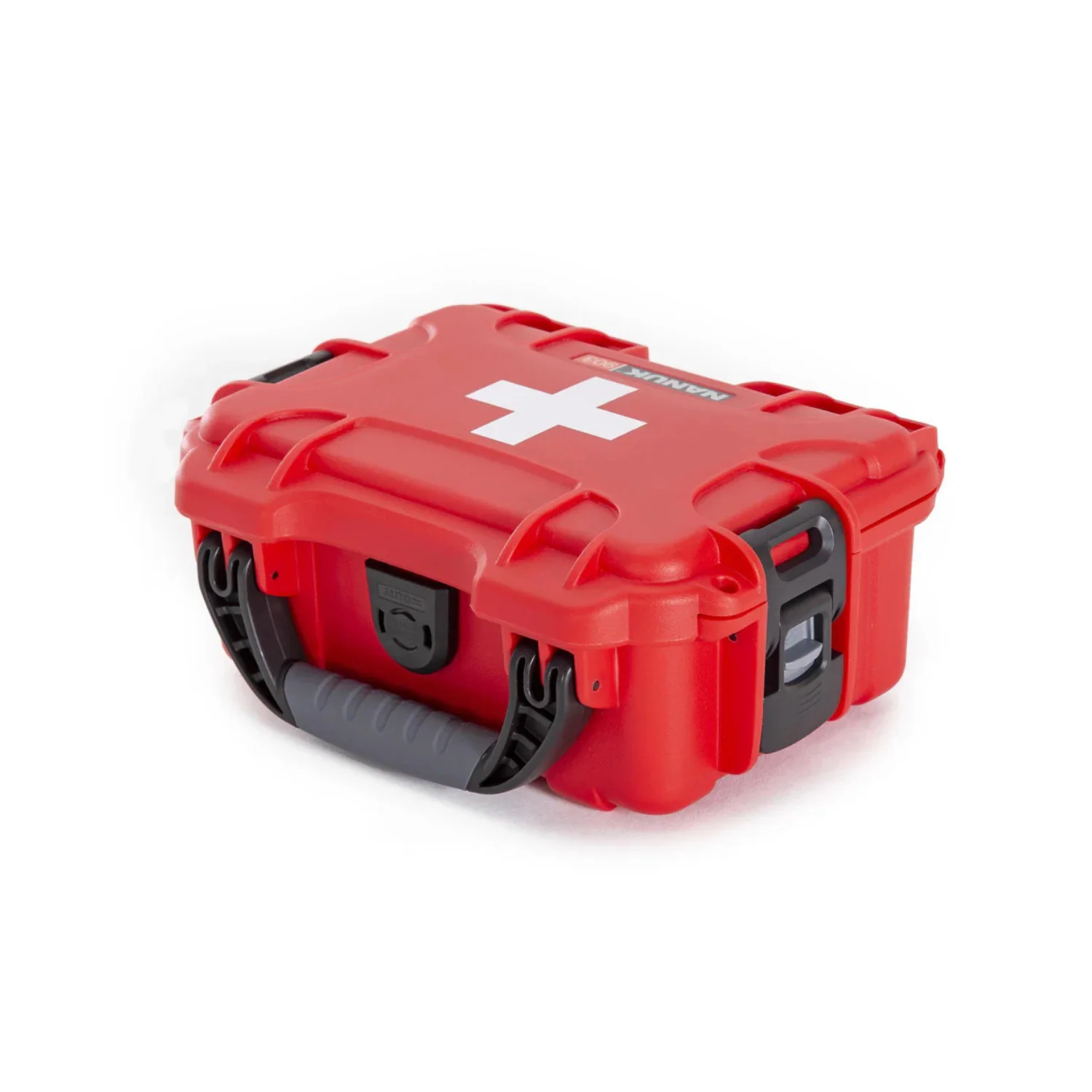 Nanuk 903 Waterproof Hard Case First Aid Kit with 78 Medical Supplies (Red) - Image 3