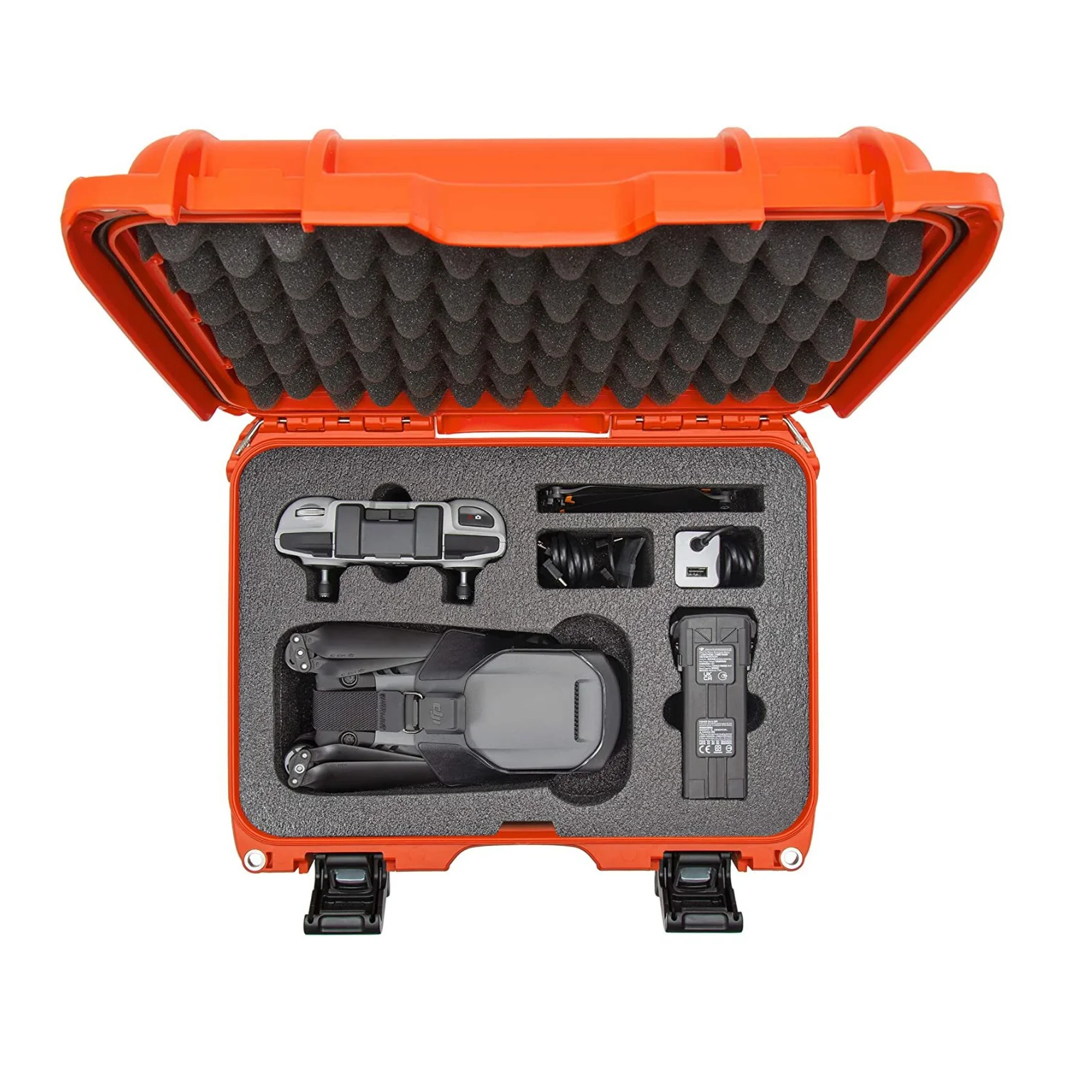 Nanuk Hard Case with Foam Insert for DJI Mavic 3 (Orange) - Image 2