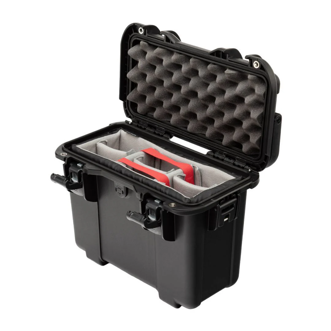 Nanuk T30 Top Loader Case for Cameras and Lenses with Lid Stay and Tray and Rigid Divider (Black) - Image 3