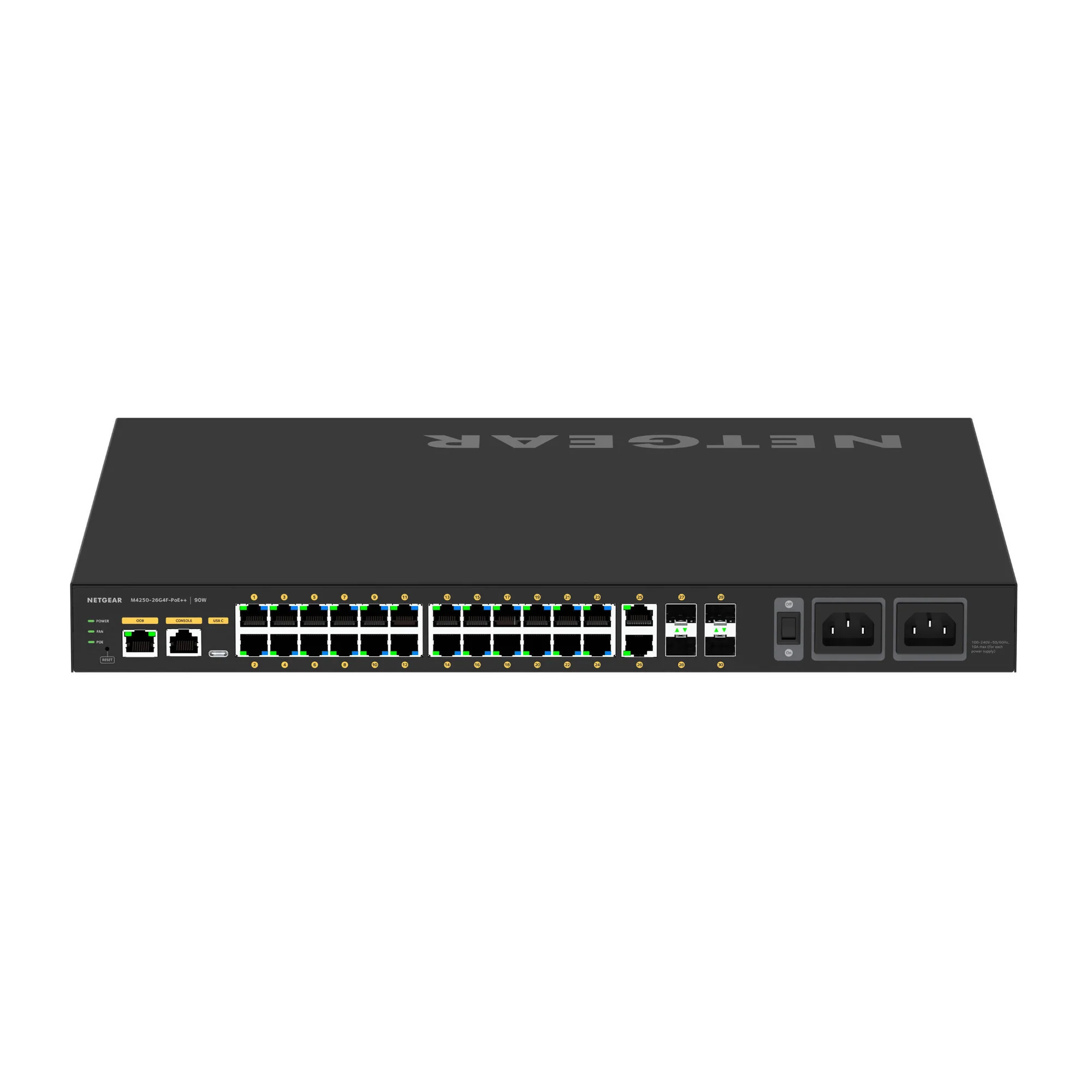 Netgear AV Line M4250 GSM4230UP 24-Port PoE++ Compliant Managed Network Switch - Image 4