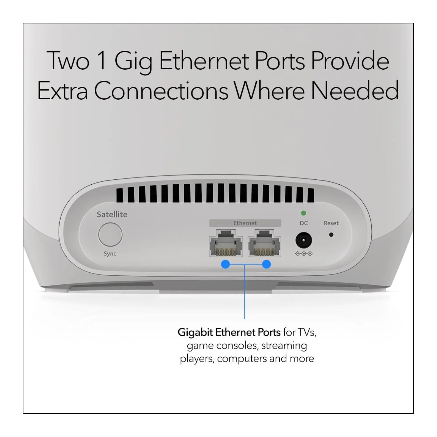 Netgear Orbi RBS760 Tri-Band Wireless Range Extender (Up to 5.4Gbps) - Image 3