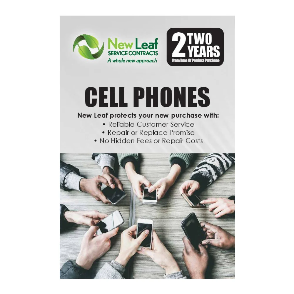 New Leaf 2-Year Cell Phones Service Plan for Products Retailing Under $500