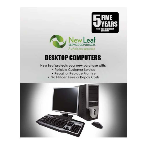 New Leaf 5-Year Computers Service Plan for Products Retailing Under $500
