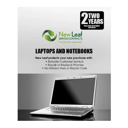 New Leaf 2-Year Laptops/Notebooks Service Plan for Products Retailing Under $1000