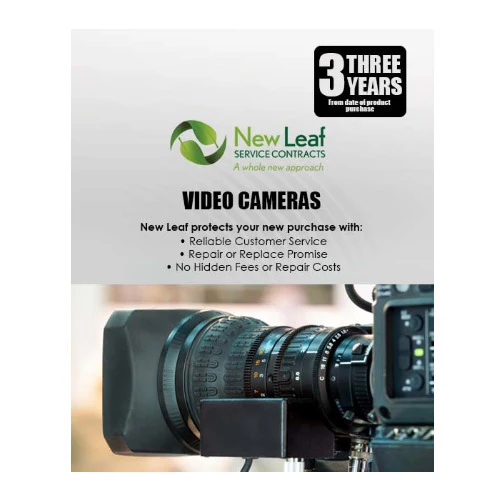 New Leaf 3-Year Video Cameras Service Plan for Products Retailing under $3000