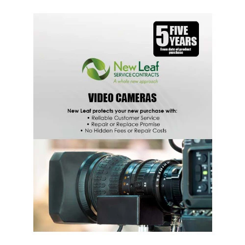 New Leaf 5-Year Video Cameras Service Plan for Products Retailing under $3000