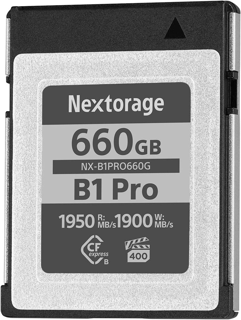 Nextorage NX-B1PRO Series 660GB CFexpress Type B Memory Card VPG400 with High Read and Write Speed - Image 2