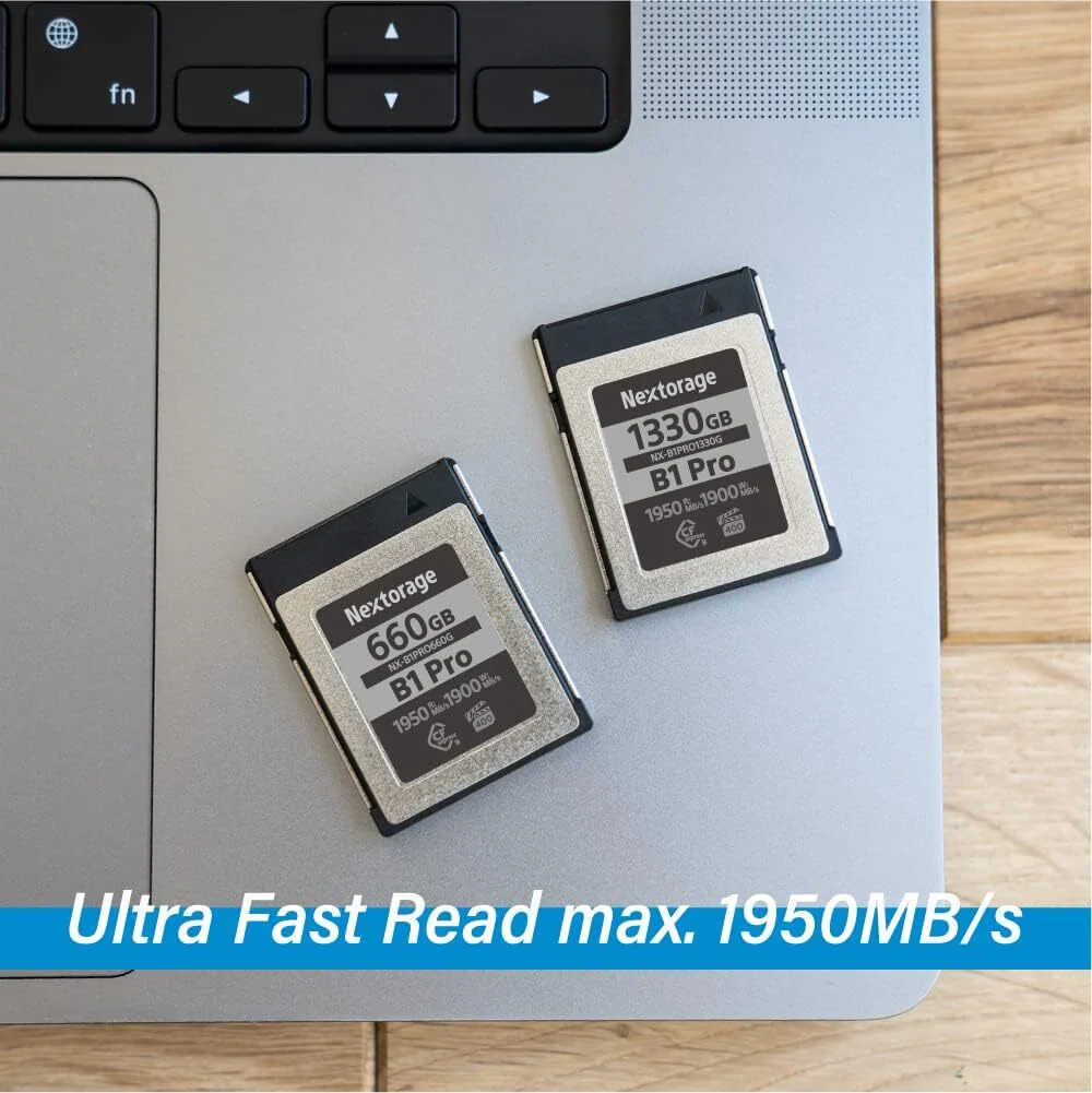 Nextorage NX-B1PRO Series 660GB CFexpress Type B Memory Card VPG400 with High Read and Write Speed - Image 4