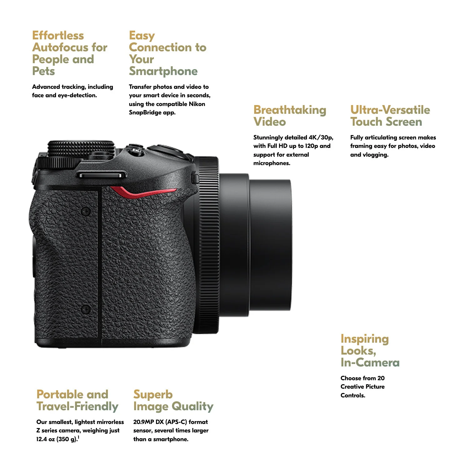 Nikon Z 30 Creators Kit w/ NIKKOR DX 16-50mm f/3.5-6.3 VR - Image 7