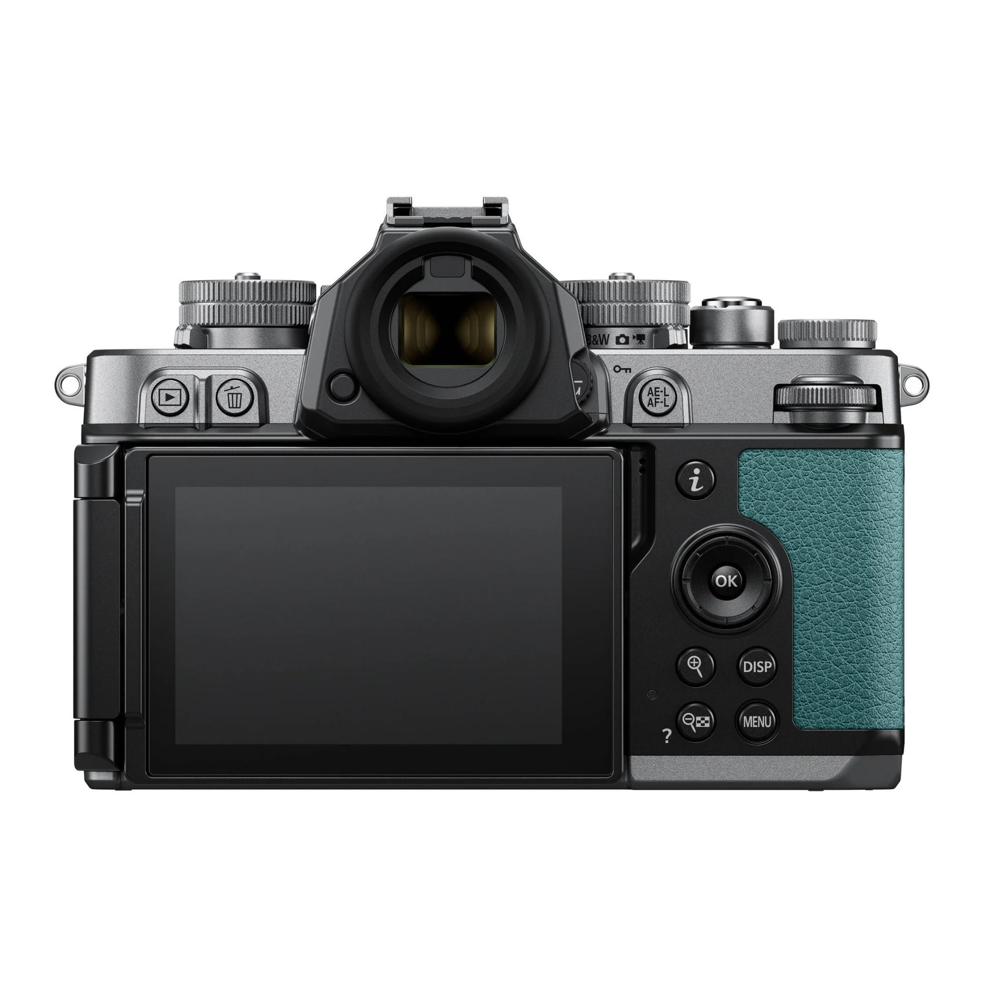 Nikon Zf Mirrorless Camera (Silver and Teal Blue) - Image 2