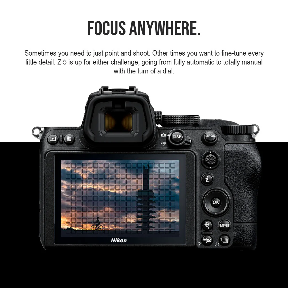 Nikon Z 5 FX-format Mirrorless Camera Body with Nikon NIKKOR Z 24-70mm f/4 S Lens Bundle - Image 6