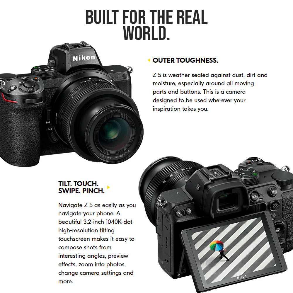 Nikon Z 5 FX-format Mirrorless Camera Body - Image 11