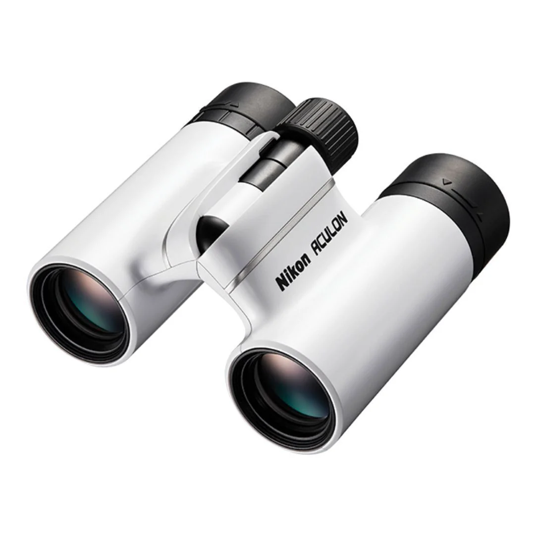 Nikon ACULON T02 8x21 Binoculars, Turn-and-Slide Eyecups (White) (Certified Refurbished) - Image 2
