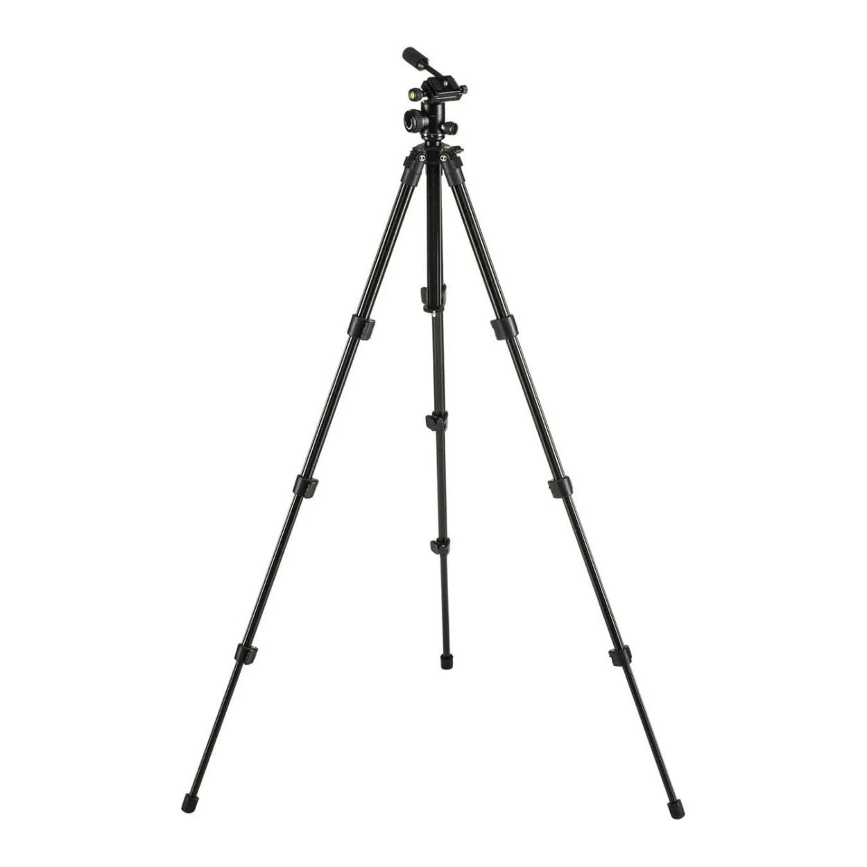 Nikon 16749 Compact Four-Section Aluminum Tripod (Black) with Cleaning Bundle - Image 4