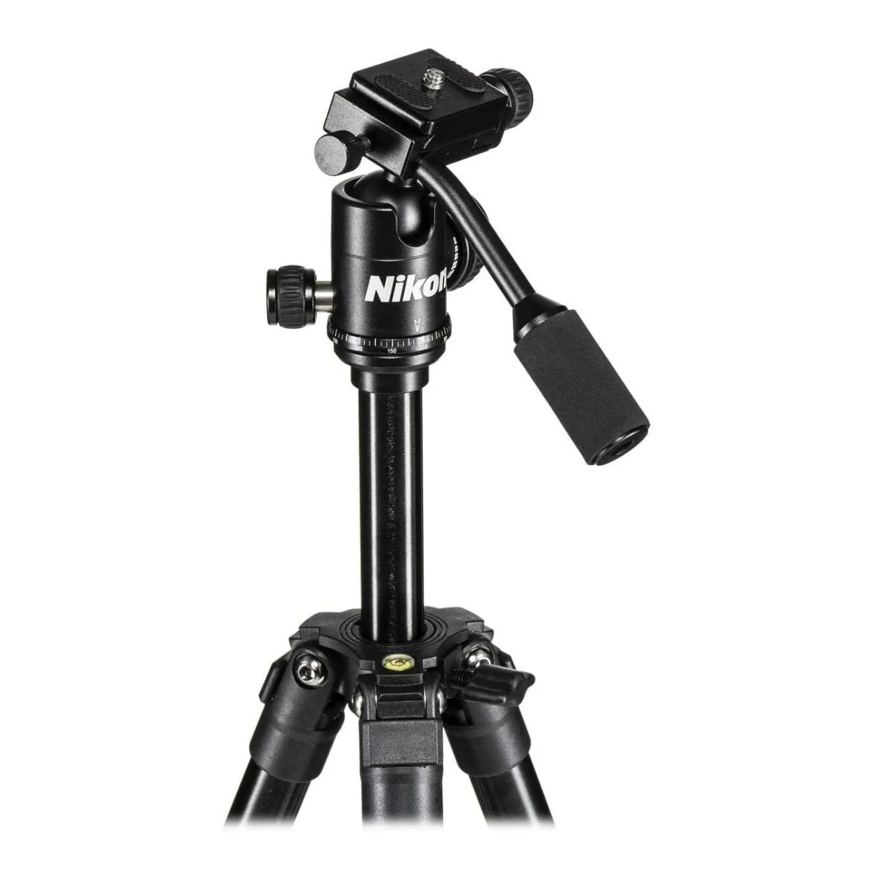 Nikon 16749 Compact Four-Section Aluminum Tripod (Black) with Cleaning Bundle - Image 9