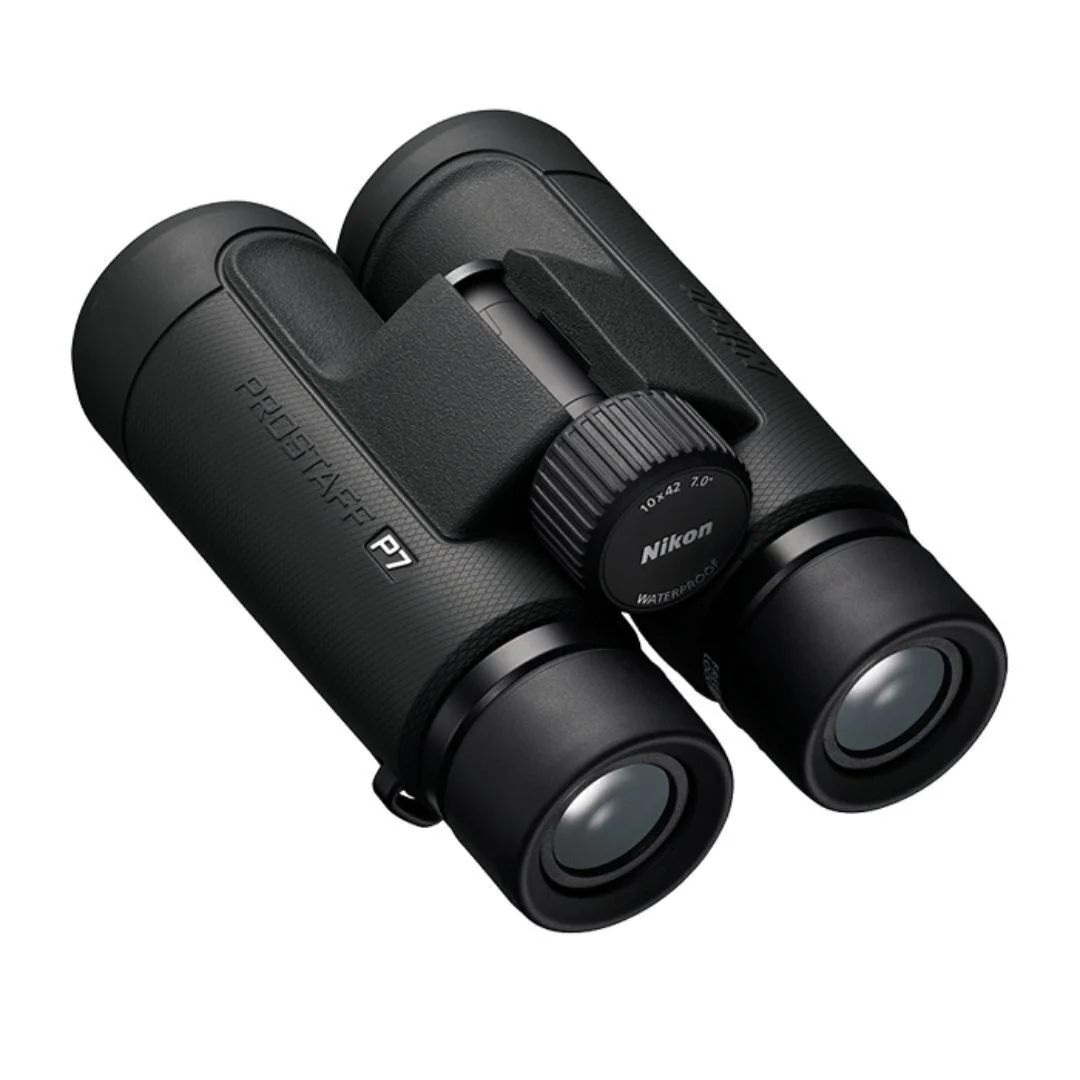 Nikon PROSTAFF P7 10x42 Waterproof Binoculars, Locking Diopter (Black) (Certified Refurbished) - Image 4