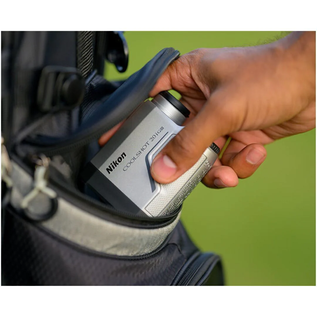 Nikon COOLSHOT 20i GIII Golf Range Finder - Pinpoint Accuracy with Batteries and Golf Tees - Image 6