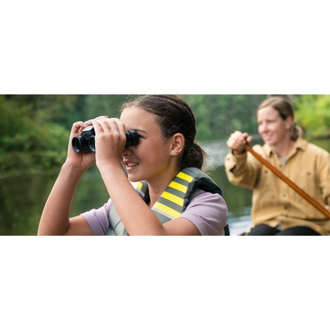 Nikon 12x25 S Dual-Hinge Design Stabilized Binoculars with Multilayer Lens Coatings (Black) - Image 7