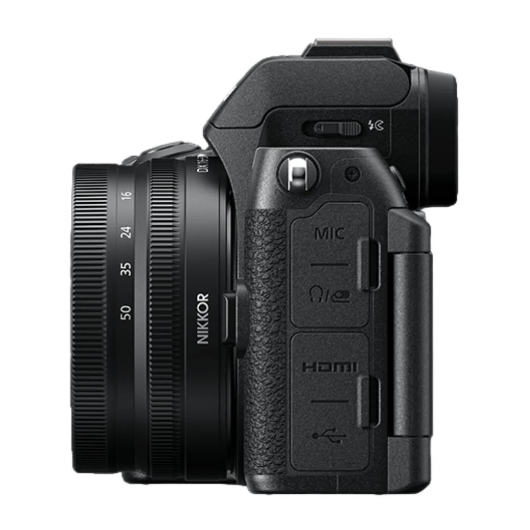 Nikon Z50 II Mirrorless Camera Two Lens Kit with CMOS Image Sensor and 4K Video Resolution (Black) - Image 3