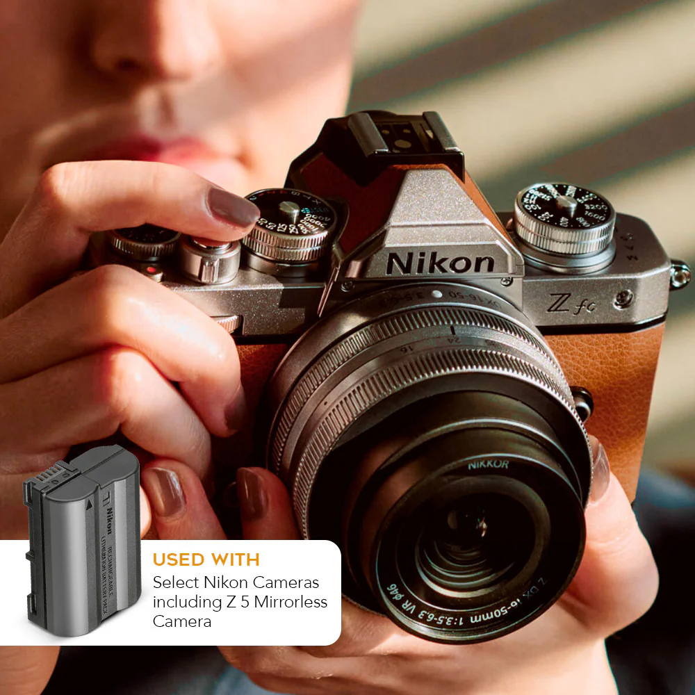 Nikon EN-EL15c Rechargeable Li-ion Battery with USB-C Charger for Nikon EN-EL15 Battery Bundle - Image 6