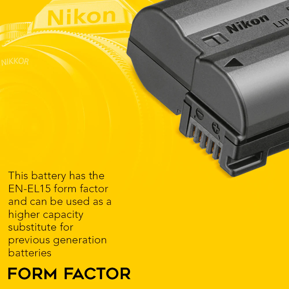 Nikon EN-EL15c Rechargeable Li-ion Battery with Nikon Lenspen Pro 7072 Cleaning Lens Pen Bundle - Image 3
