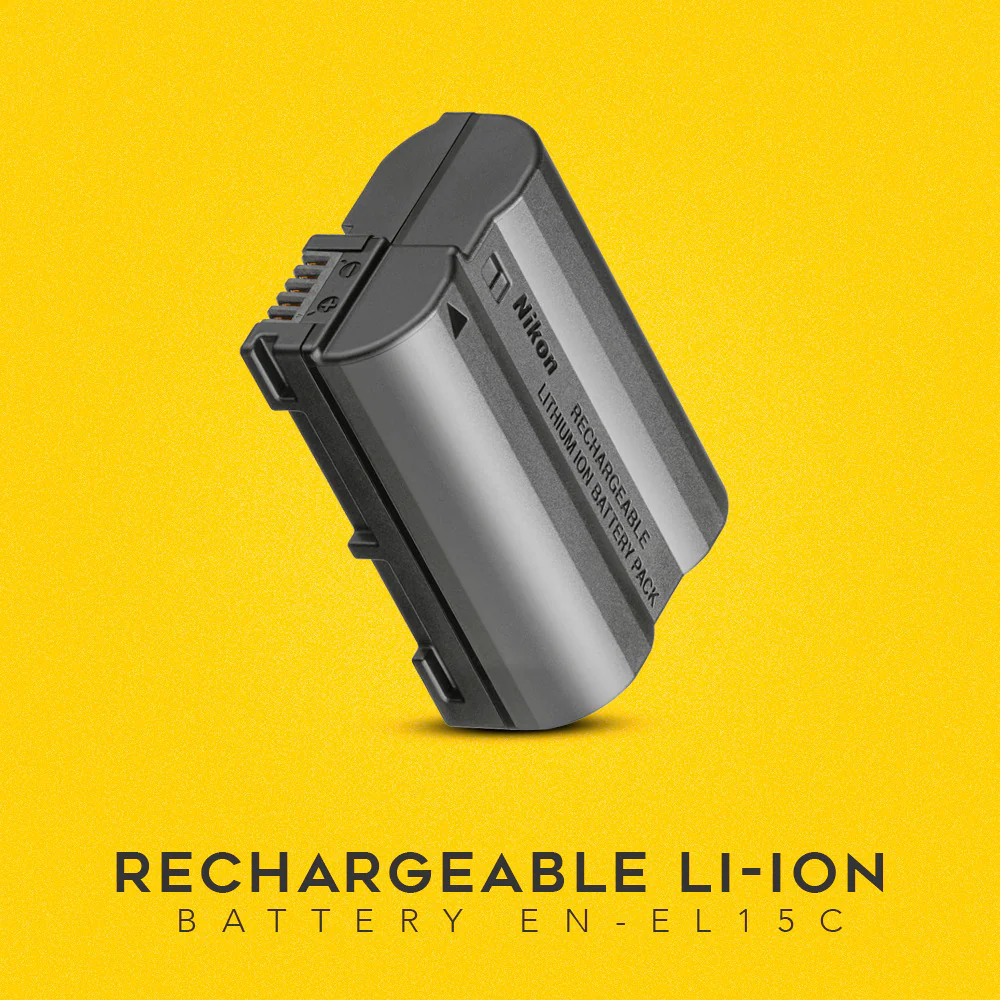 Nikon EN-EL15c Rechargeable Li-ion Battery (2-Pack) with USB-C Charger for EN-EL15 Battery Bundle - Image 3