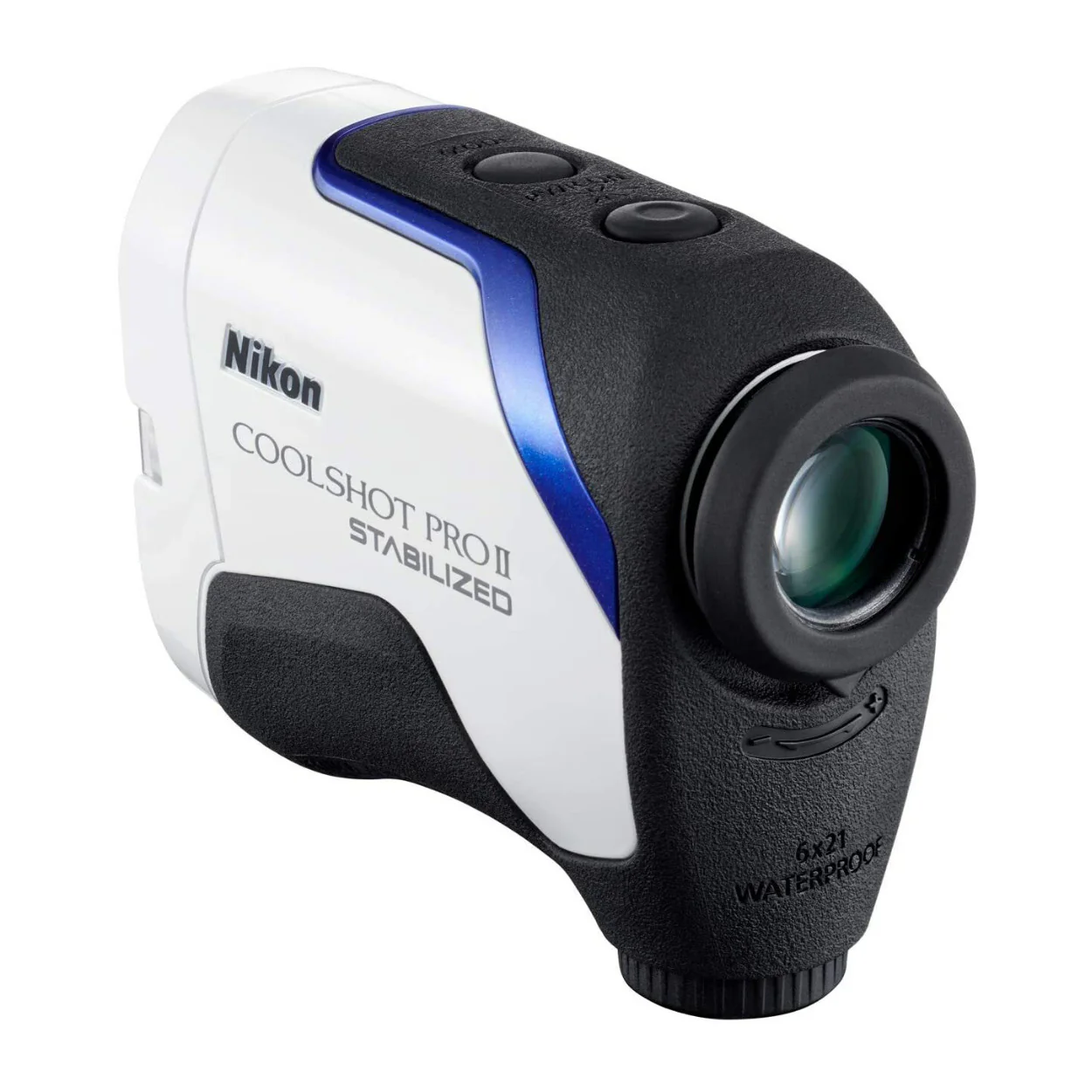 Nikon CoolShot Pro II 6x21 Stabilized Laser Rangefinder with Hat and Accessory Bundle - Image 13