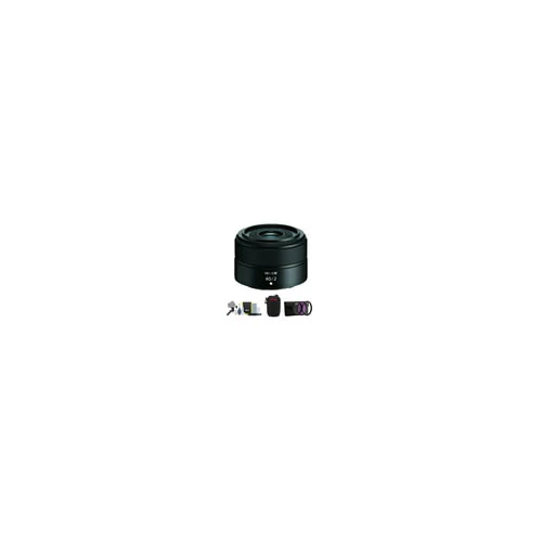 Nikon NIKKOR Z 40mm f/2 Lens Bundle with Cleaning/Filter Kit and Camera Pouch - Image 5