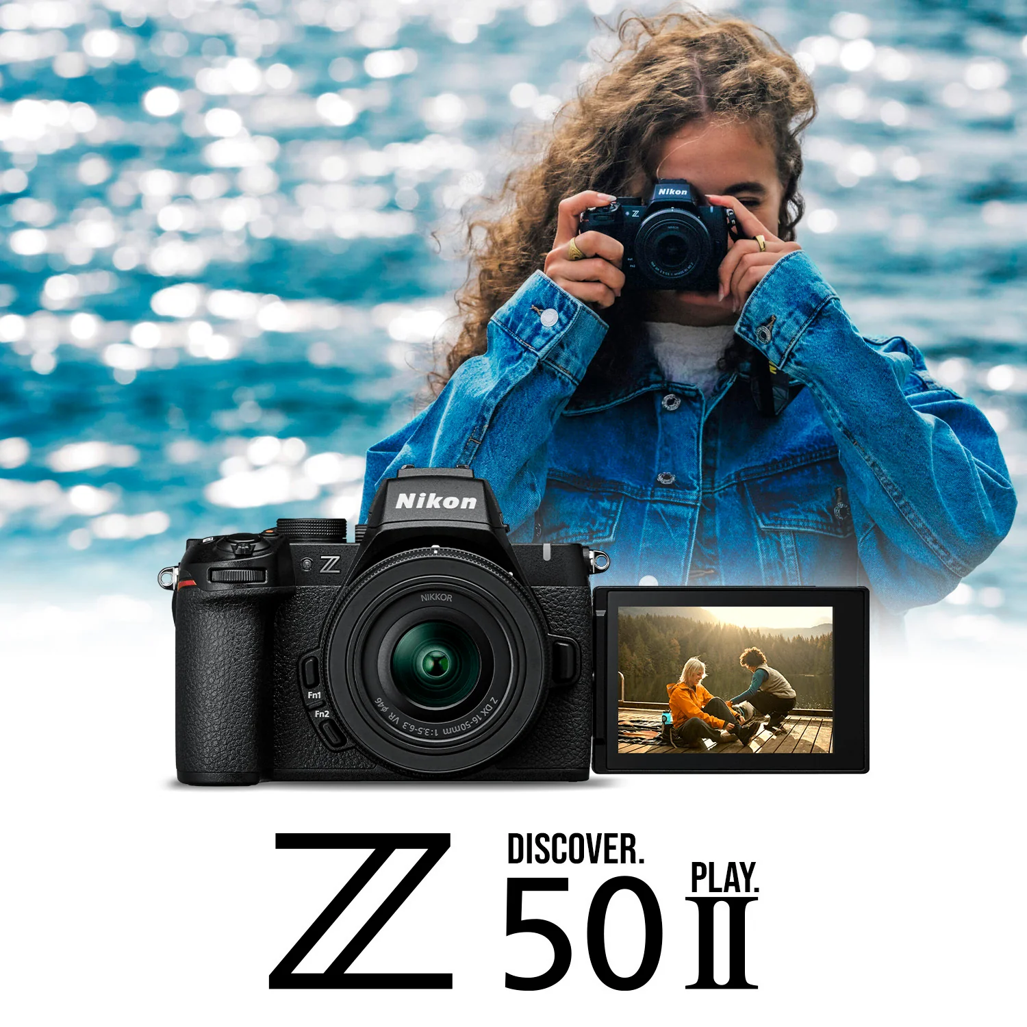 Nikon Z50 II 20.9 MP DX-Format Lightweight and Compact Mirrorless Camera with 16-50mm Lens Bundle - Image 2