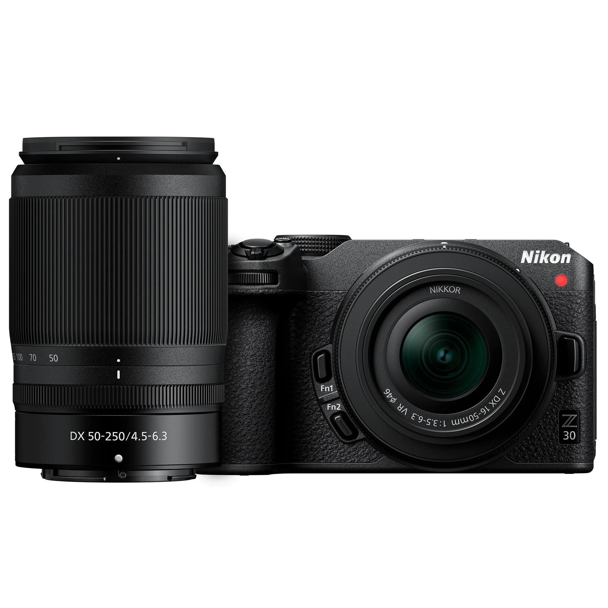 Nikon Z 30 Mirrorless Camera with 16-50mm and 50-250mm Lenses Bundle with Gadget Bag with Accessory - Image 2