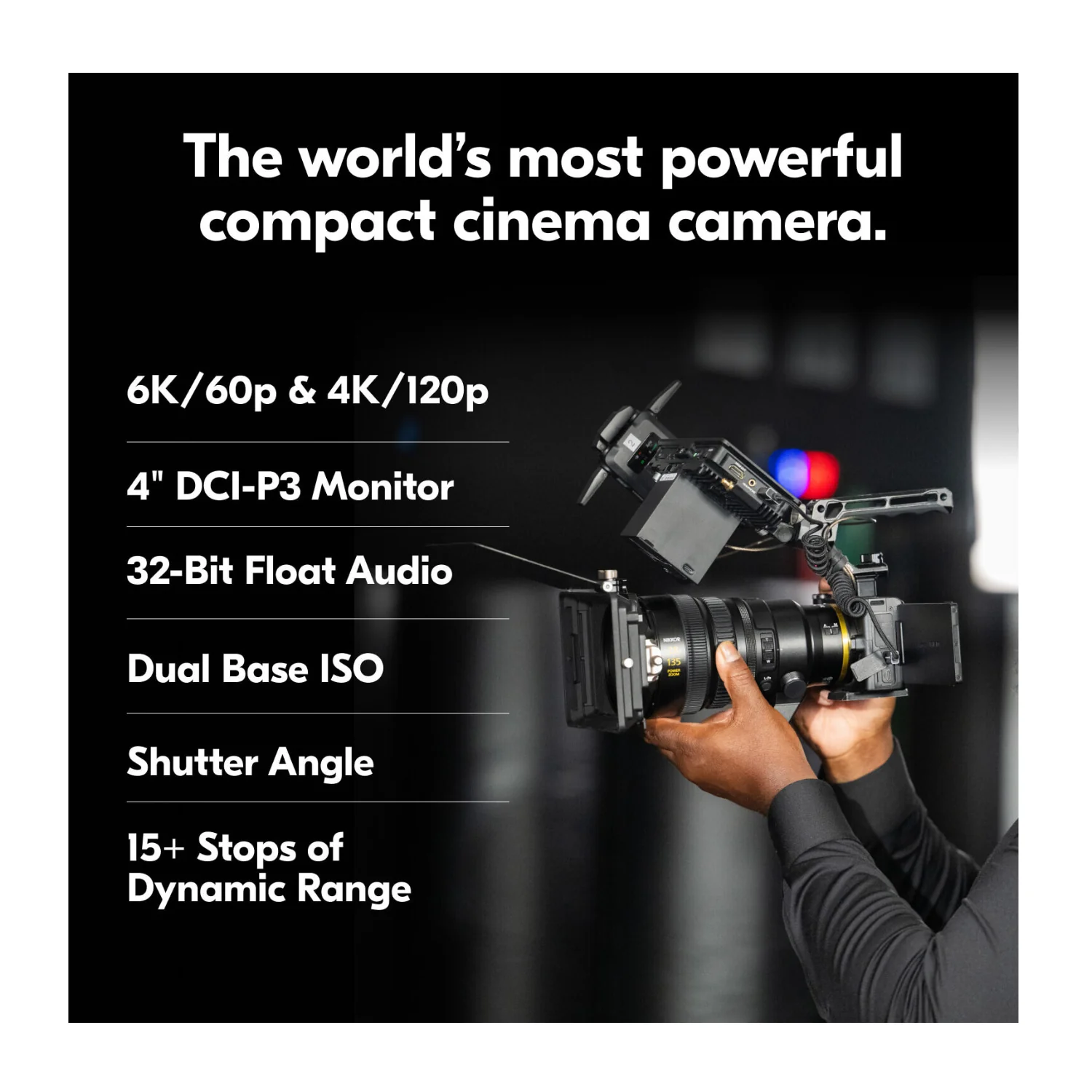 Nikon RED ZR 6K 24.5MP Cinema Camera Bundle with Mount Adapter - Image 5