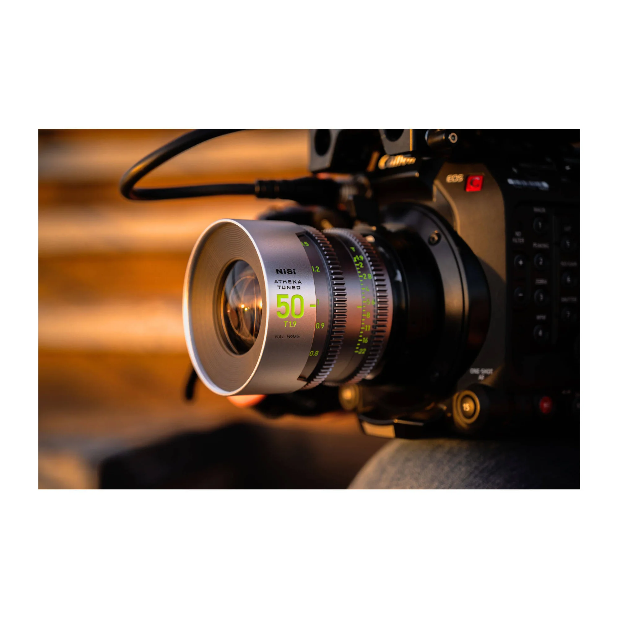 NiSi ATHENA Tuned Prime T2.4/1.9 Full-Frame 5-Lens Kit with Case (PL Mount) - Image 11