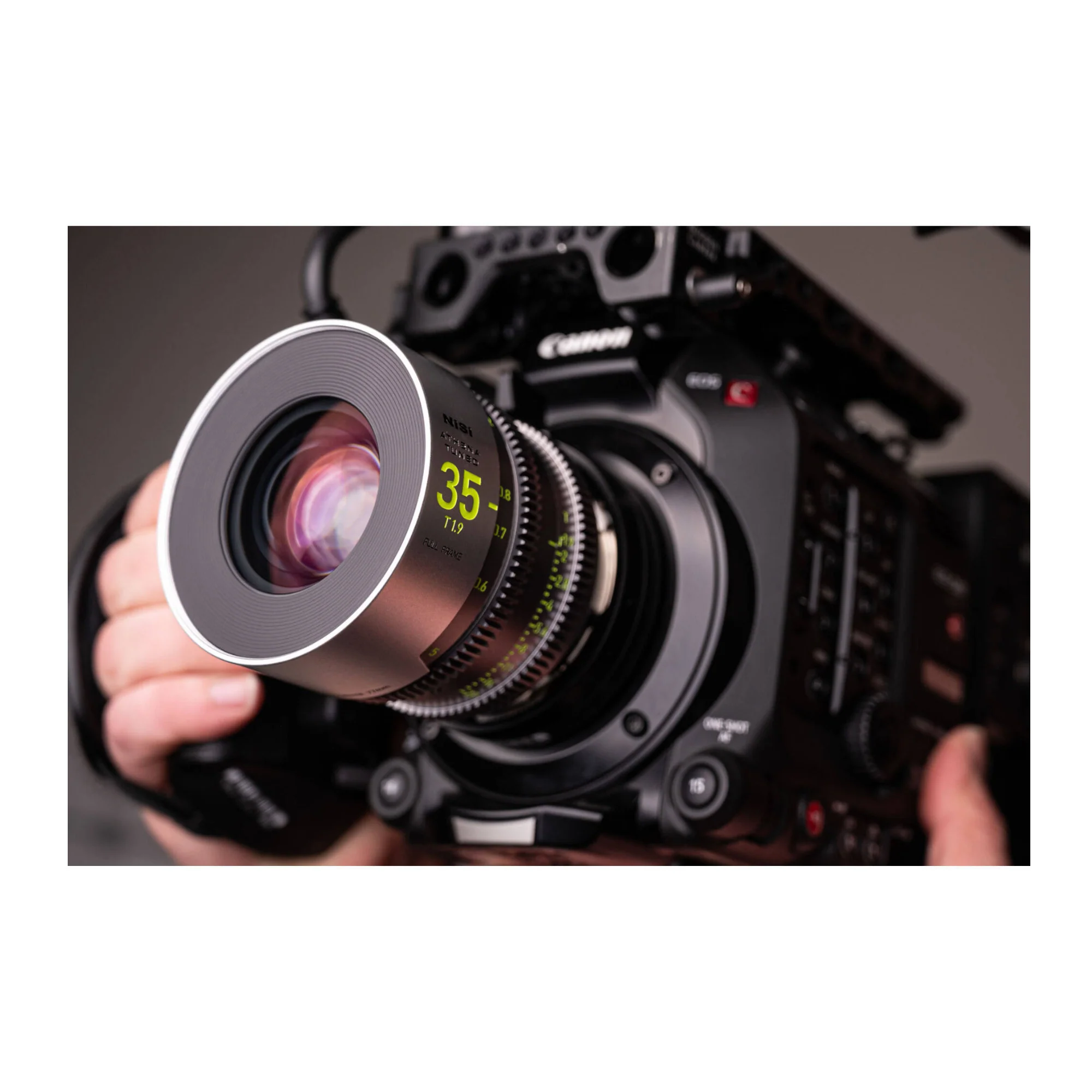 NiSi ATHENA Tuned Prime T2.4/1.9 Full-Frame 5-Lens Kit with Case (PL Mount) - Image 12