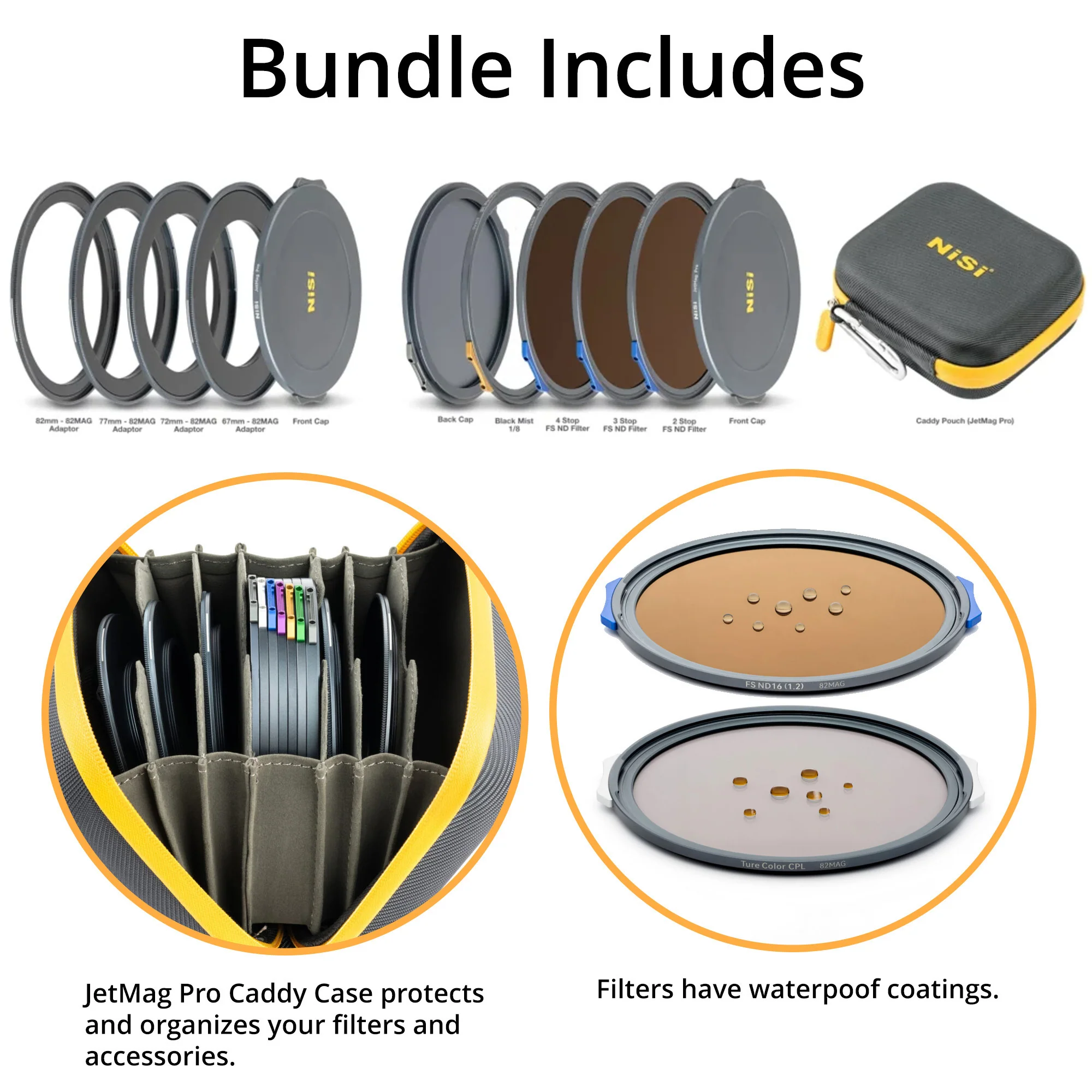 NiSi JetMag Pro 82MAG Filmmaker Magnetic Filter Kit - Image 5