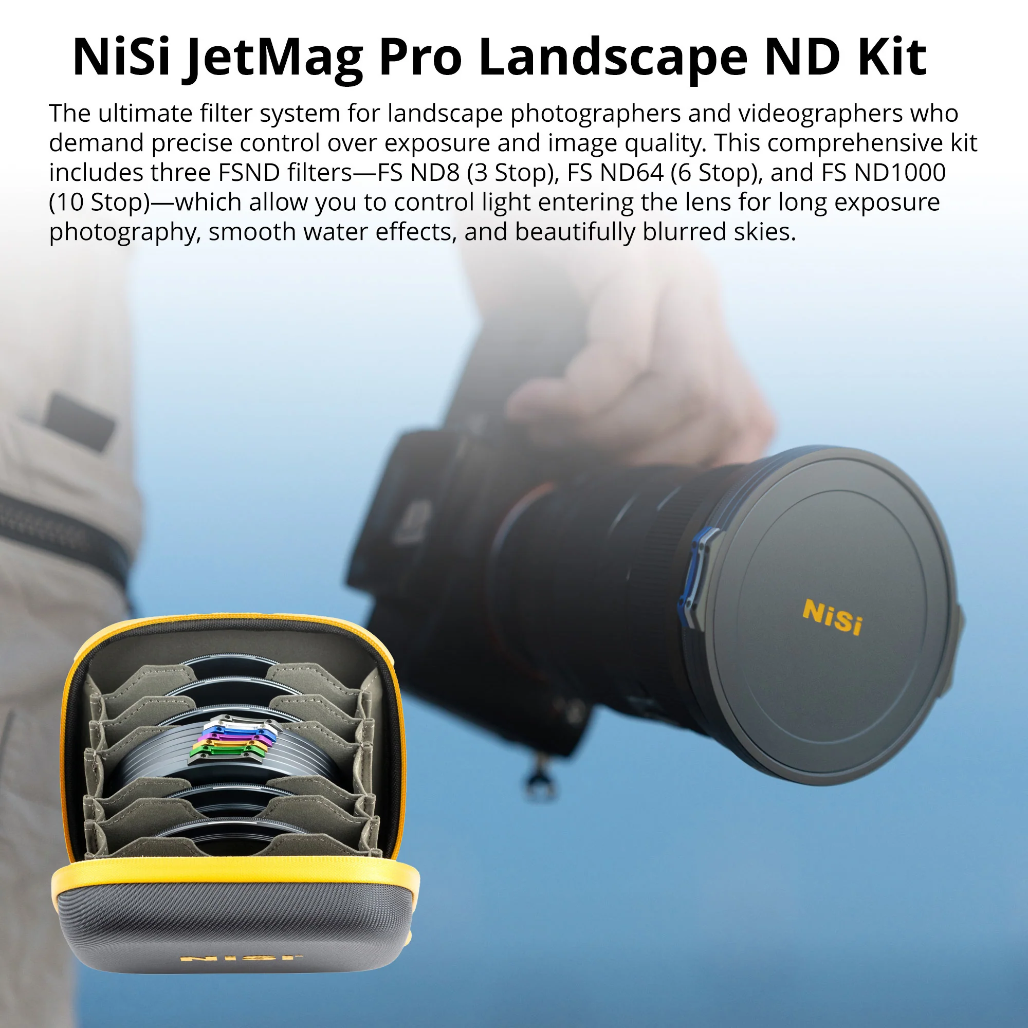 NiSi JetMag Pro 82MAG Landscape ND Magnetic Filter Kit - Image 2