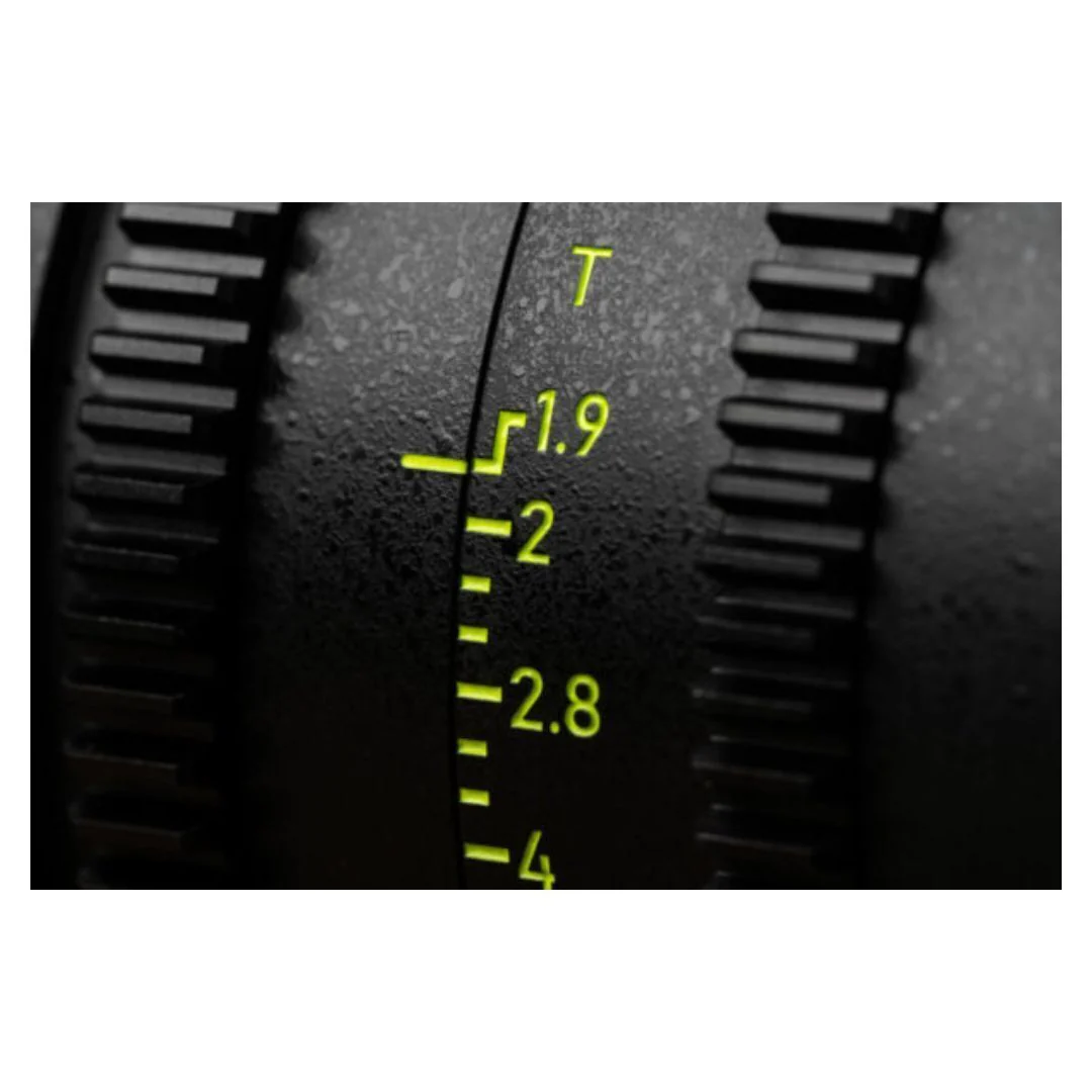 NiSi 25mm ATHENA PRIME Full Frame Cinema Lens T1.9 with Fluorescent Focal Scale (PL Mount) - Image 6