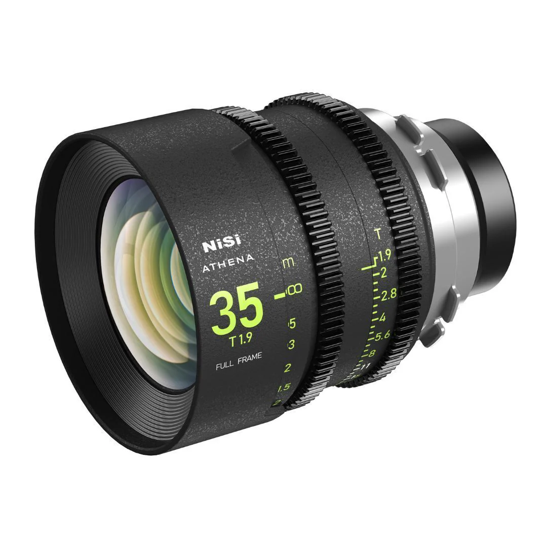 NiSi 35mm ATHENA PRIME Full Frame Cinema Lens T1.9 with Fluorescent Focal Scale (PL Mount) - Image 2