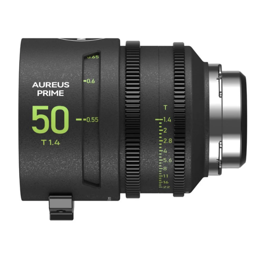 NiSi 50mm Aureus Prime Full Frame T1.4 Cinema Lens with Virtually Zero Focus Breathing (PL Mount)