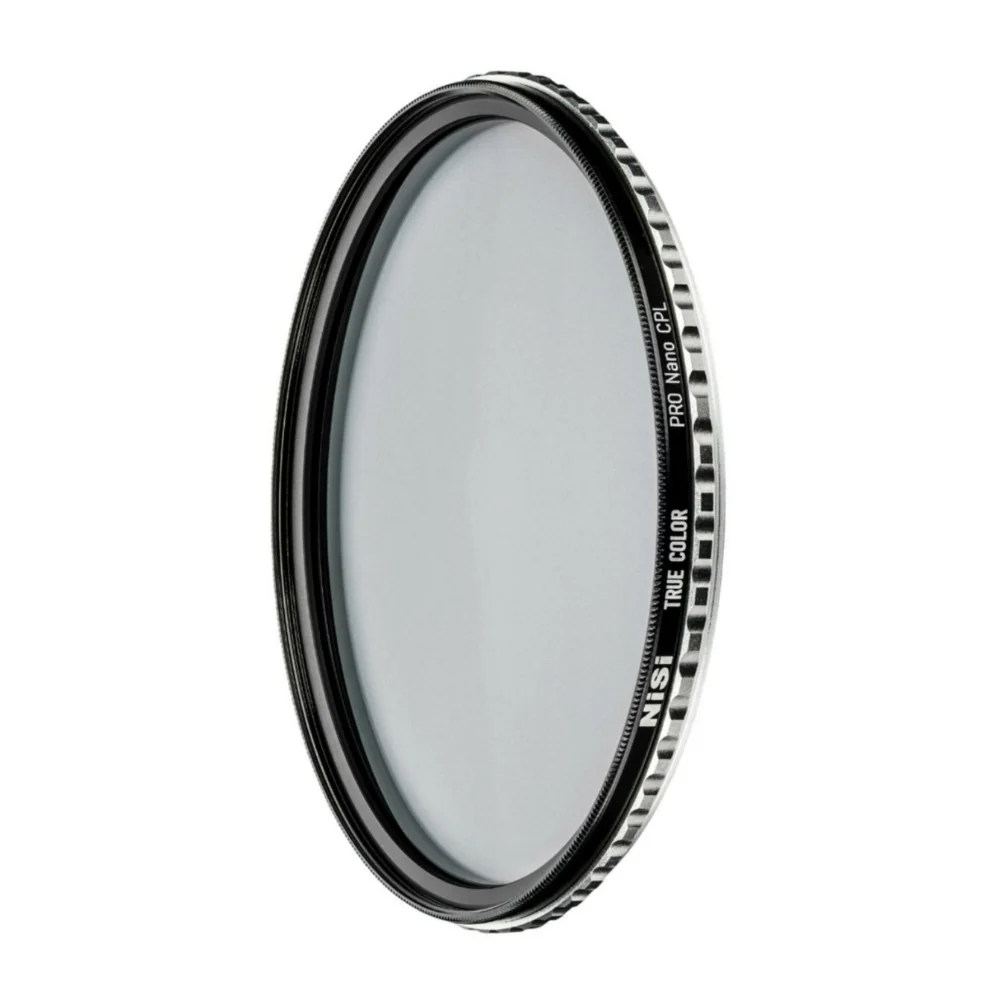 NiSi True Color Pro Nano Circular Polarizing Filter with Two-Color Frame and Knurled Sides (105mm)