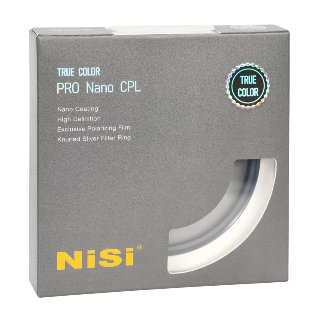 NiSi True Color Pro Nano CPL Circular Polarizing Filter with Aluminum Body and Cine Seal Tech (86mm) - Image 2