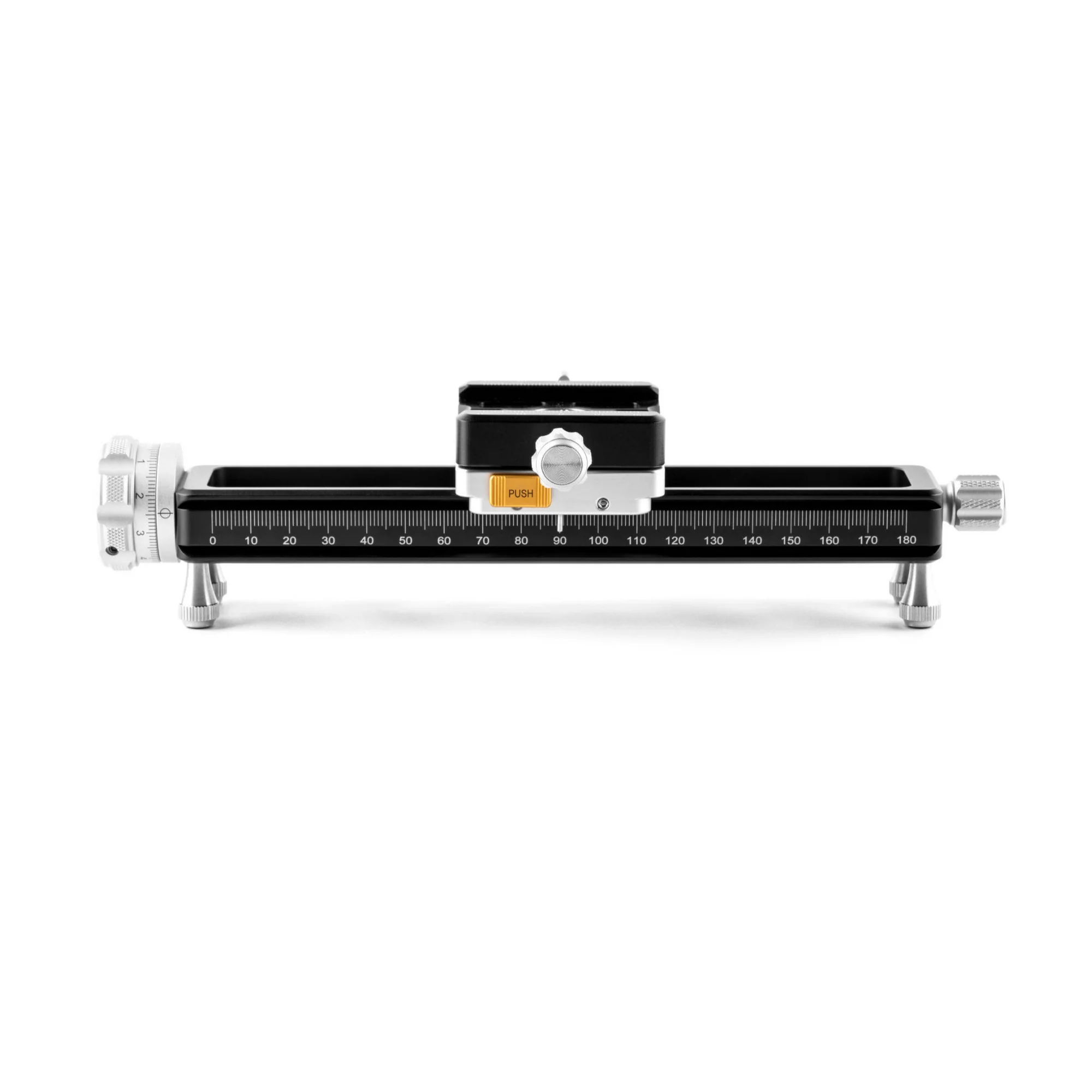 NiSi Quick Adjustment Macro Focusing Rail NM-200S with 360-Degree Rotating Clamp and 4 Foot Nails - Image 2
