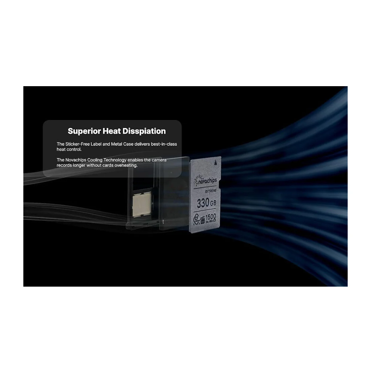Novachips Extreme 330GB CFexpress 4.0 Type A Memory Card - Image 3