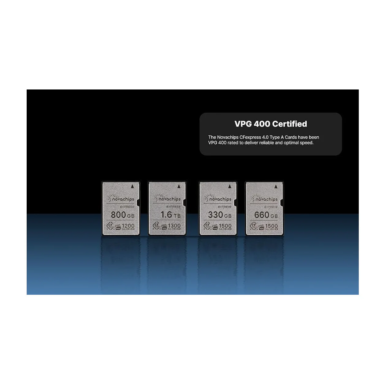 Novachips Extreme 330GB CFexpress 4.0 Type A Memory Card - Image 4