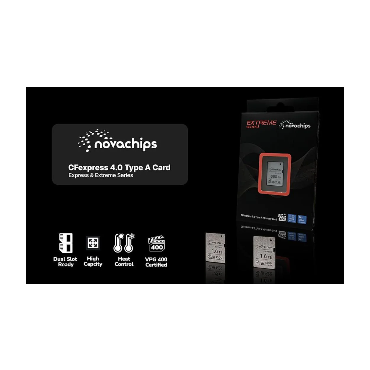 Novachips Express 400GB CFexpress 4.0 Type A Memory Card - Image 2