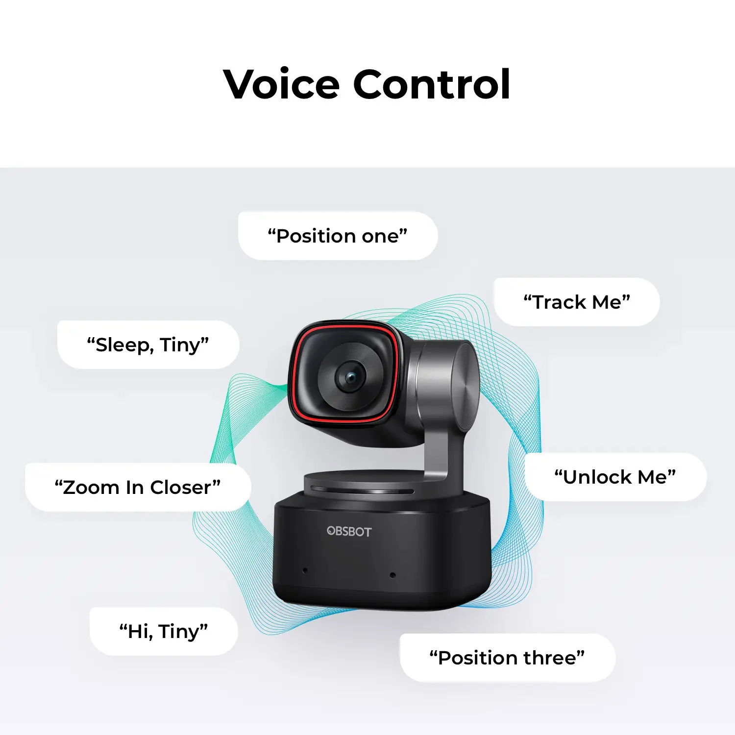 OBSBOT Tiny 2 AI-Powered PTZ 4K Webcam with UVC to HDMI Adapter and Mini Extendable Tripod Bundle - Image 6
