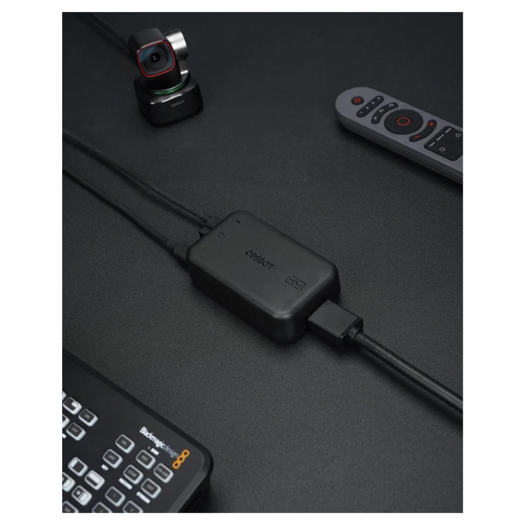 OBSBOT UVC to HDMI 2nd Gen Low Latency Adapter with Decoding Solution (Black) - Image 5